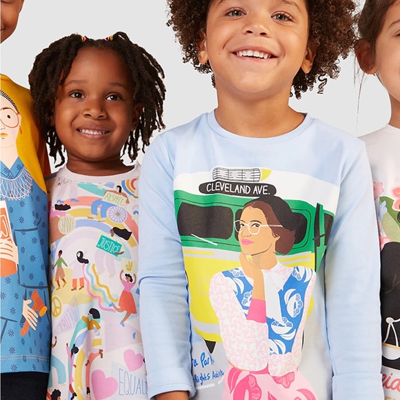 NWT Piccolina Rosa Parks Long Sleeve Trailblazer Tee Multiple Sizes Available - Picture 2 of 3